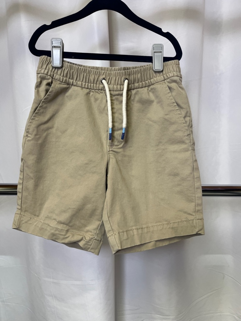 GAP boys Tan Elastic Waist khaki Shorts small